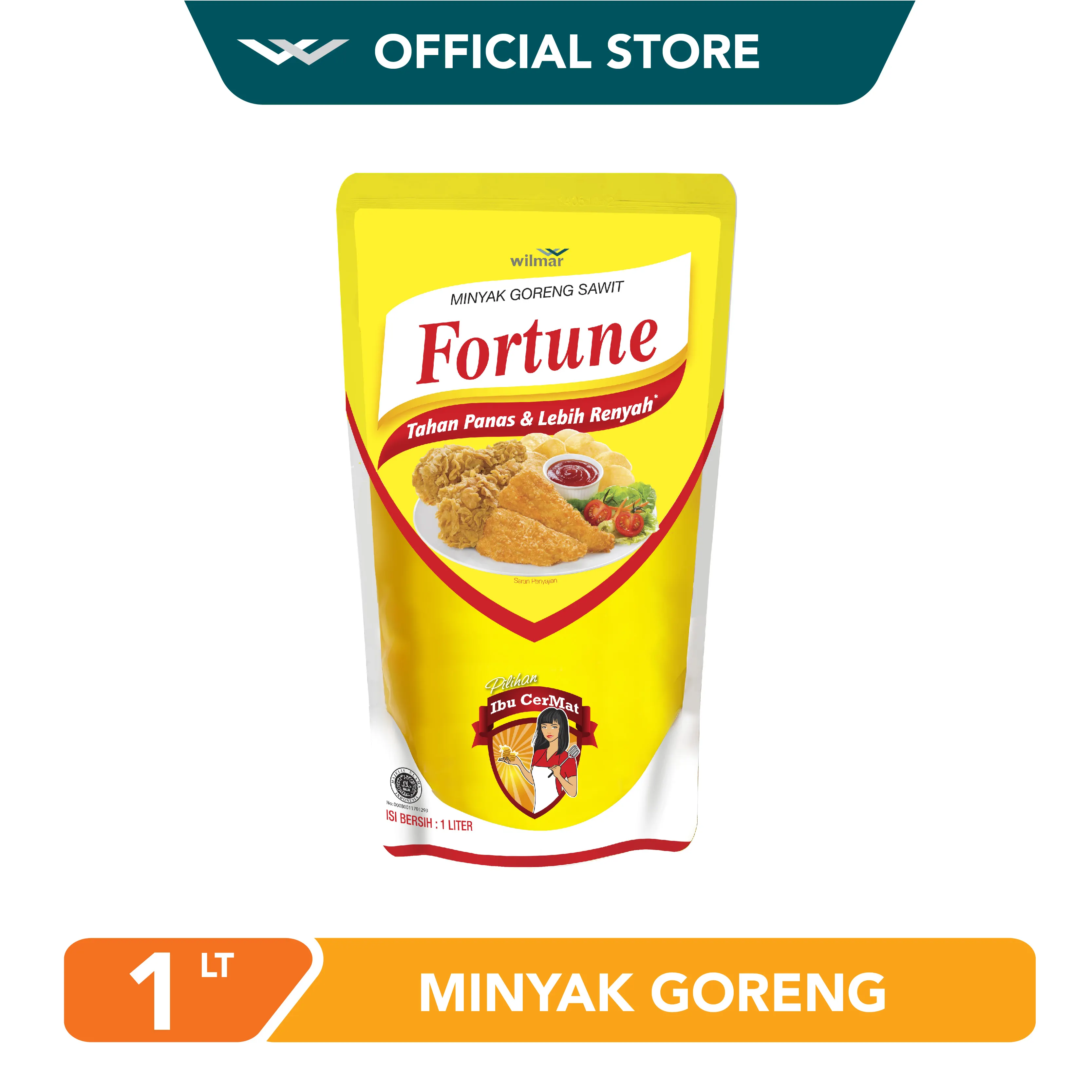 Fortune Minyak Goreng Pouch 1 L